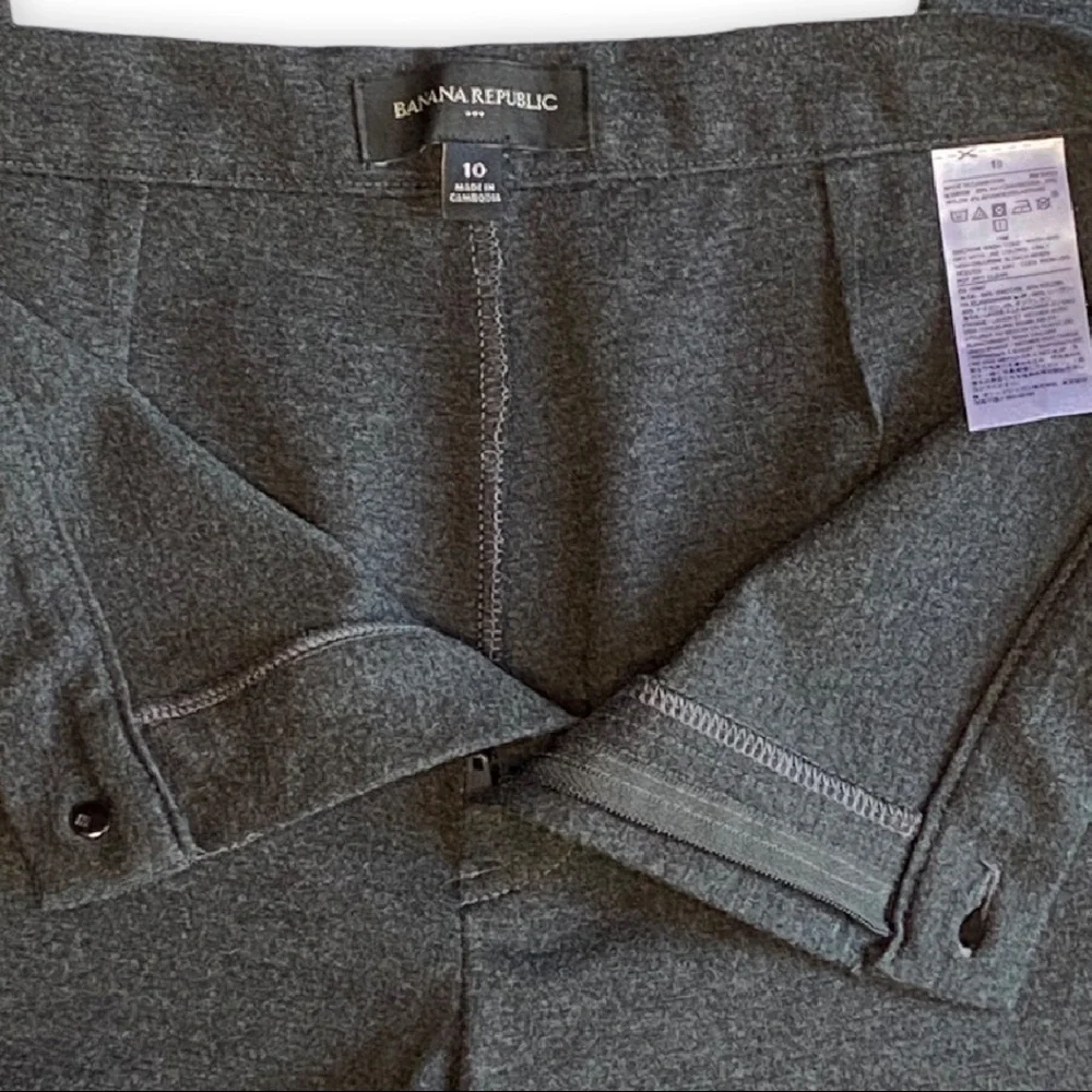 Banana Republic | Skinny Stretch Flat-front Dress Pants. - Picture 5 of 7